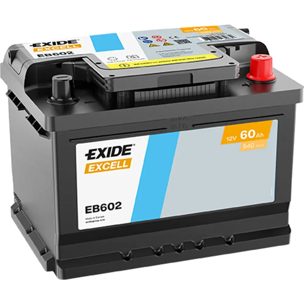 EXIDE EXCELL EB602 60AH
