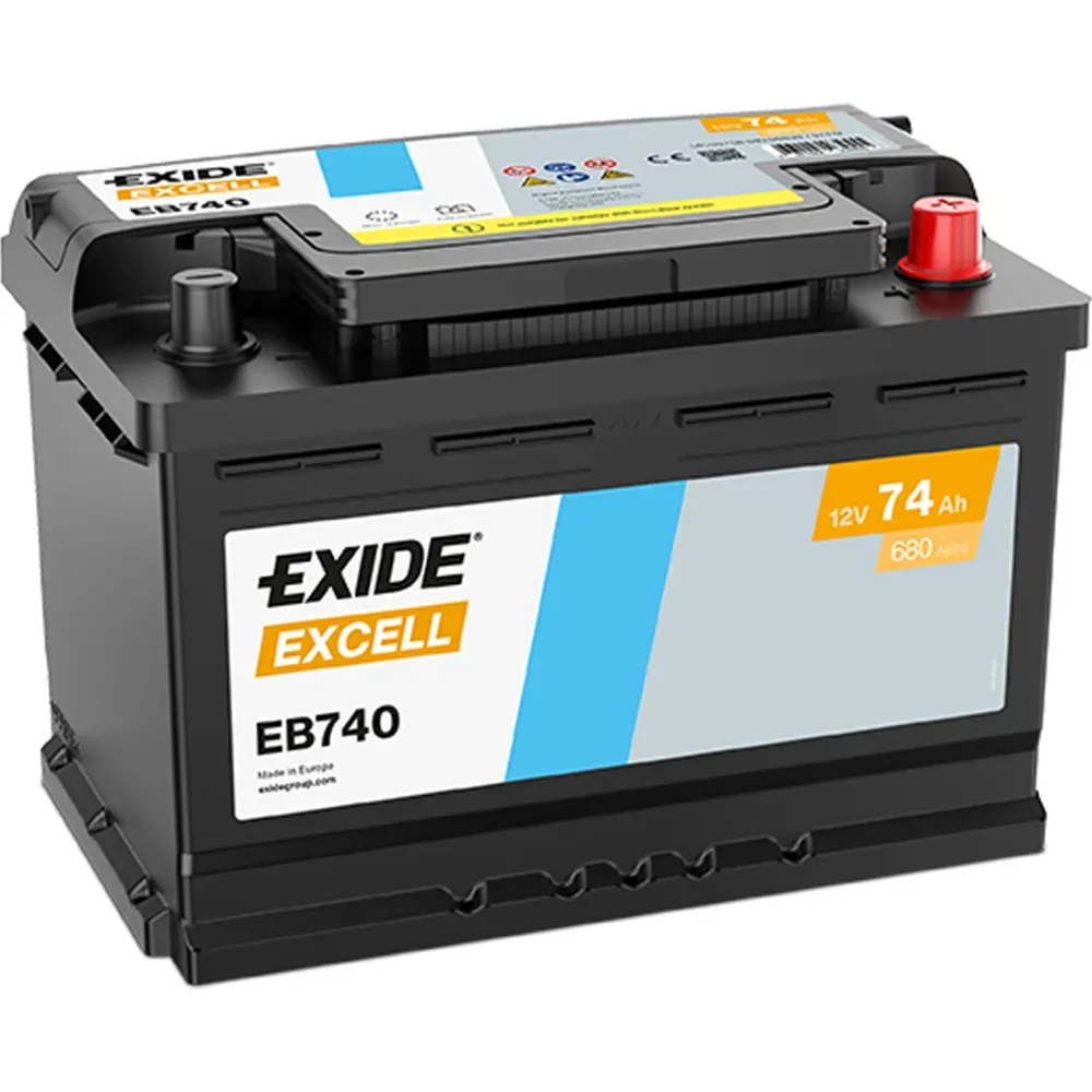 EXIDE EXCELL EB740 74AH