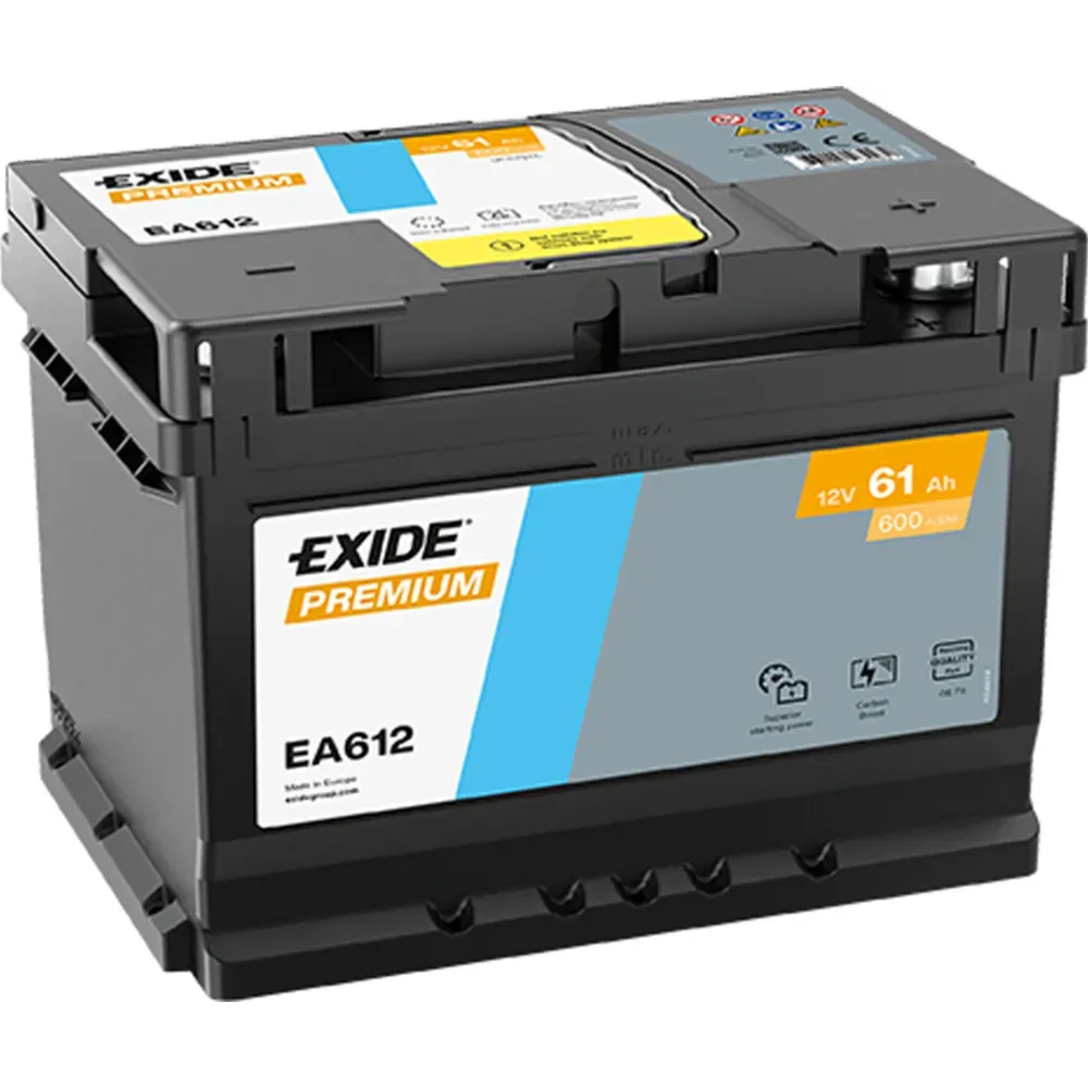 EXIDE PREMIUM EA612 61AH