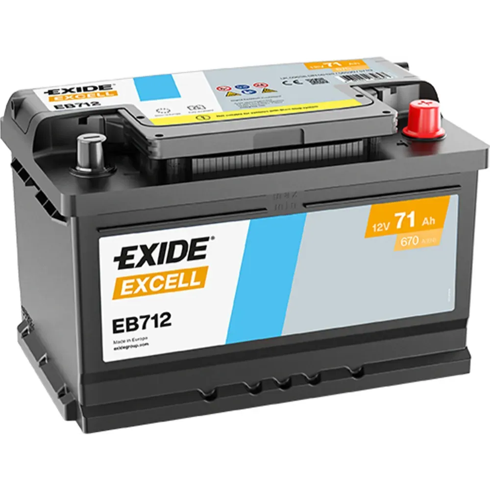 EXIDE EXCELL EB712 71AH