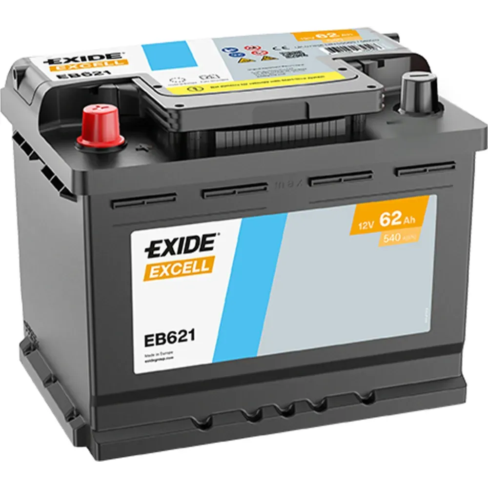 EXIDE EXCELL EB621 62AH