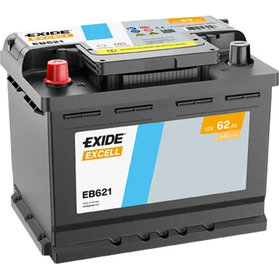 EXIDE EXCELL EB621 62AH