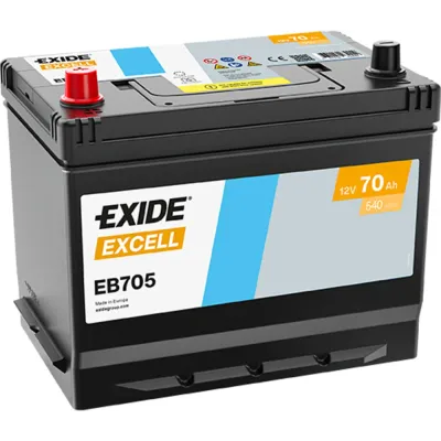 EXIDE EXCELL EB705 70AH