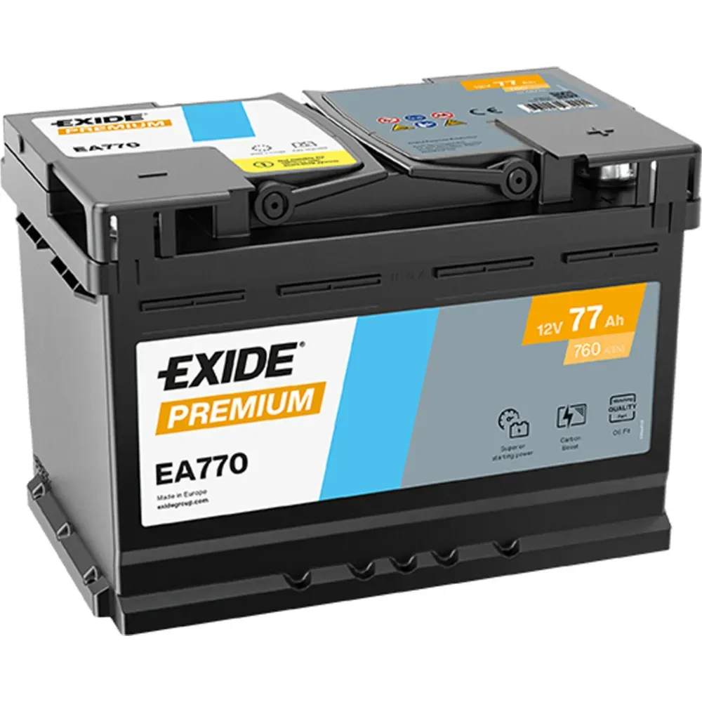 EXIDE PREMIUM EA770 77AH