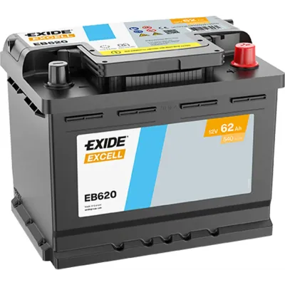 EXIDE EXCELL EB620 62AH