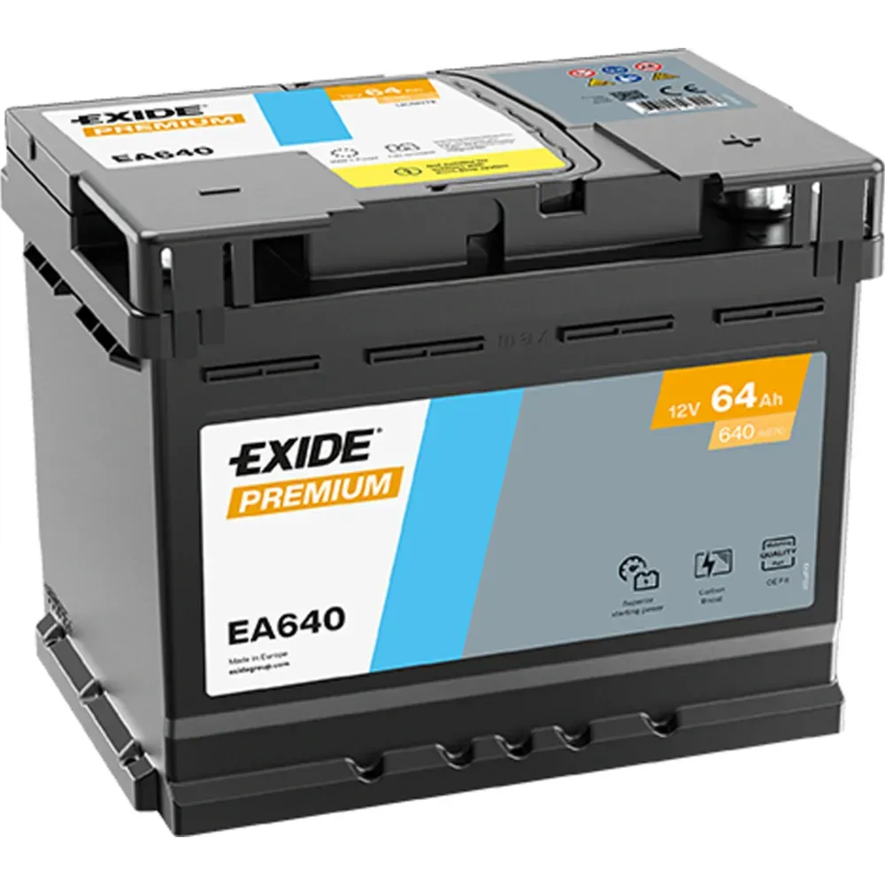 EXIDE PREMIUM EA640 64AH