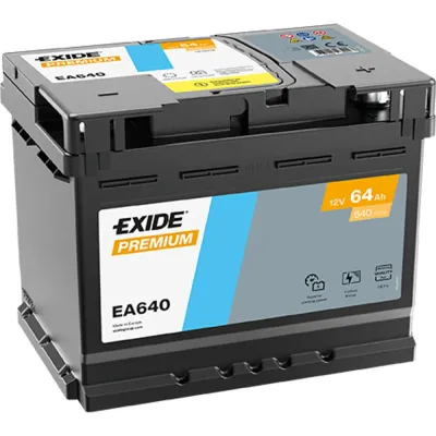EXIDE PREMIUM EA640 64AH