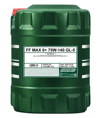 ​FANFARO MAX 6+ 75W-140 GL-5 LS
