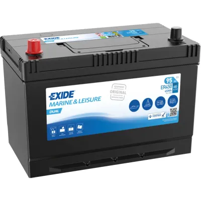 EXIDE DUAL ER450 95AH 650EN