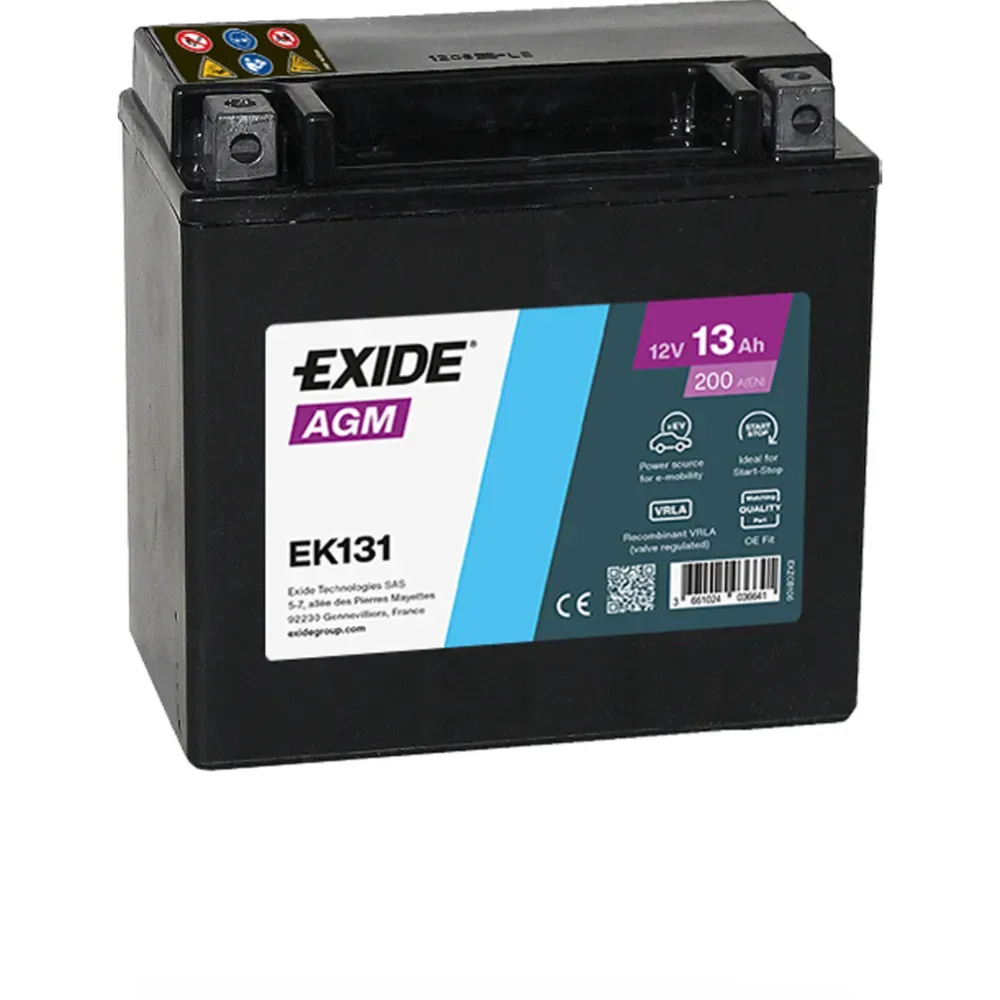 EXIDE EK131 AGM 13AH 200EN