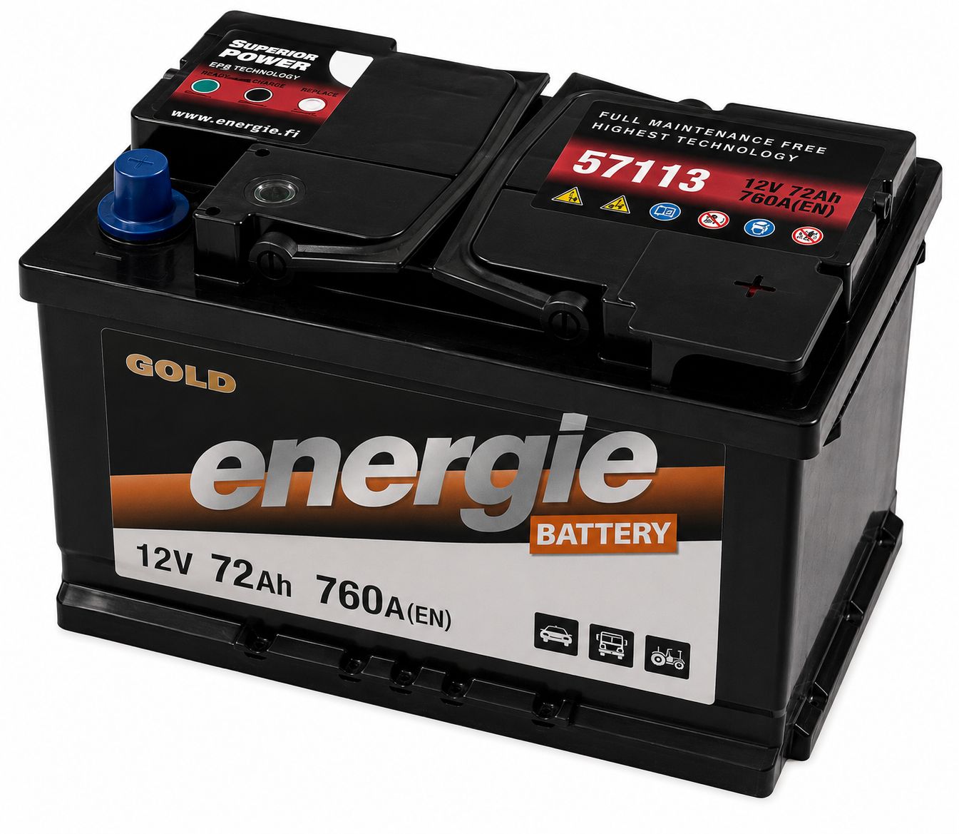 ENERGIE GOLD 57113 72AH 700A(EN)