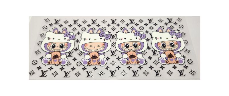 Labubu Purple LV