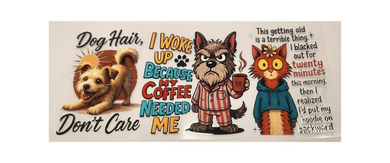 I woke up because my coffee needed me
