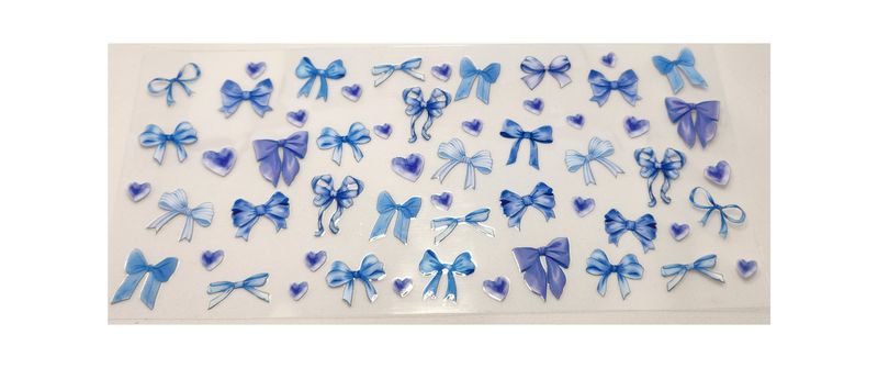 Bows- Blue and Purple