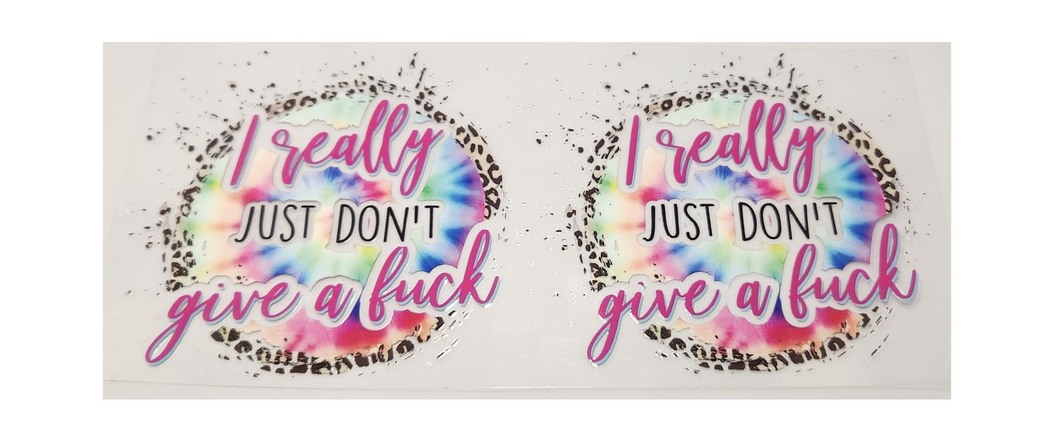 I really just don&#39;t give a ....