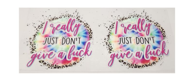 I really just don&#39;t give a ....