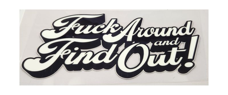 F... around and find out