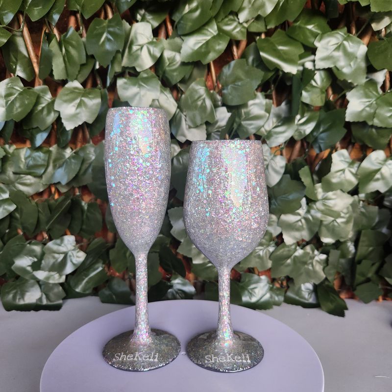Silver Bundle Wine Glasses