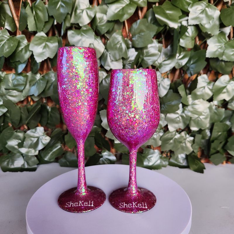 Pink Bundle Wine Glasses