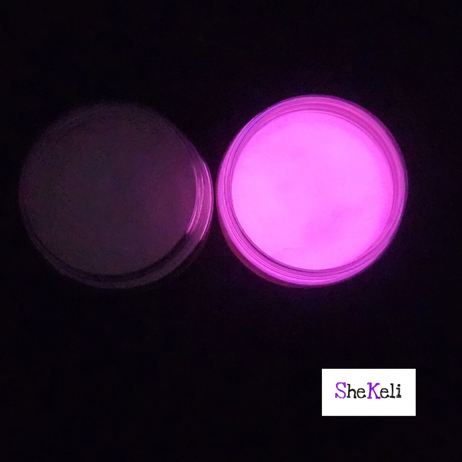 Glow In The Dark Powder- Pink (30g)
