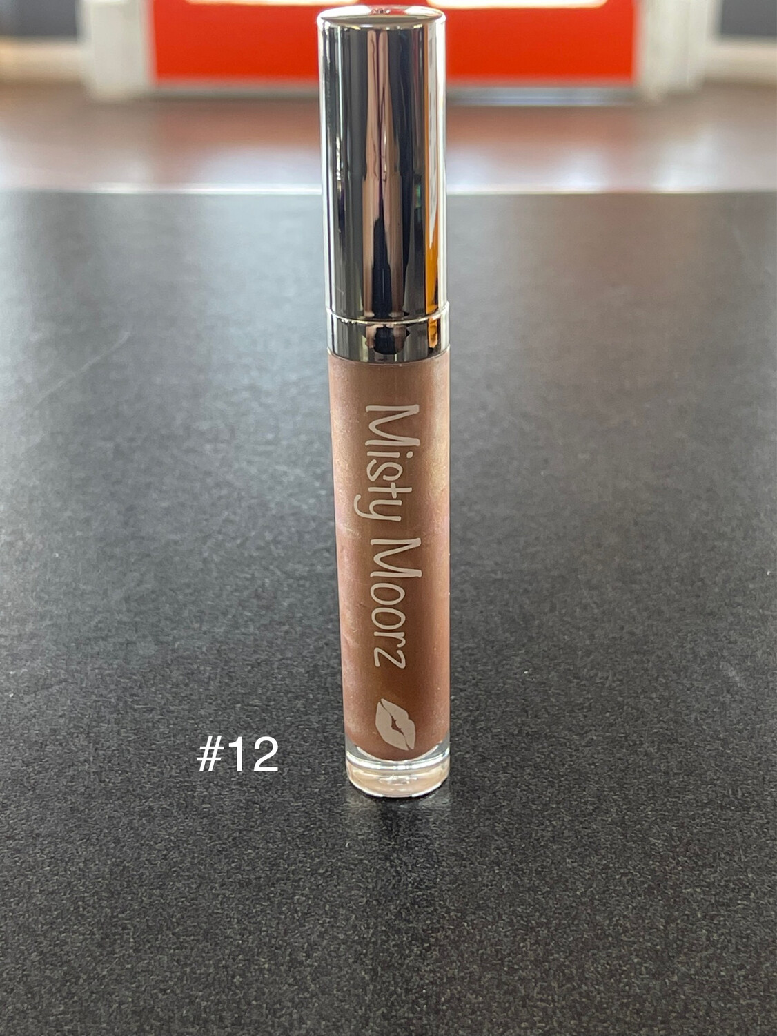 Misty Moorz Lipgloss No.12 Light Golden Nude With Shimmer