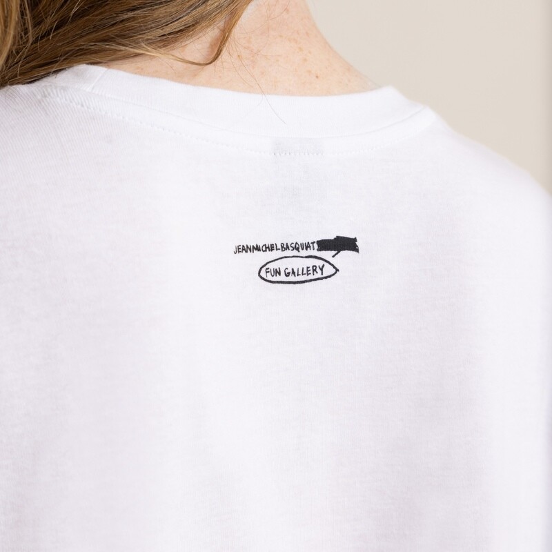 W Bear Icon Tee Basquiat White