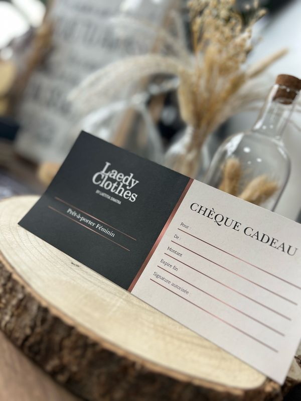 Chèque cadeau