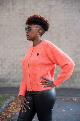 Gilet/pull « BLOOM »