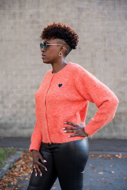 Gilet/pull « BLOOM »