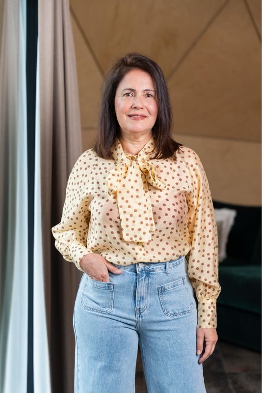 Blouse «&nbsp;ARIA&nbsp;» jaune