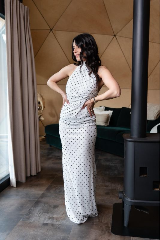 Robe «&nbsp;DOUNIA&nbsp;» blanche 