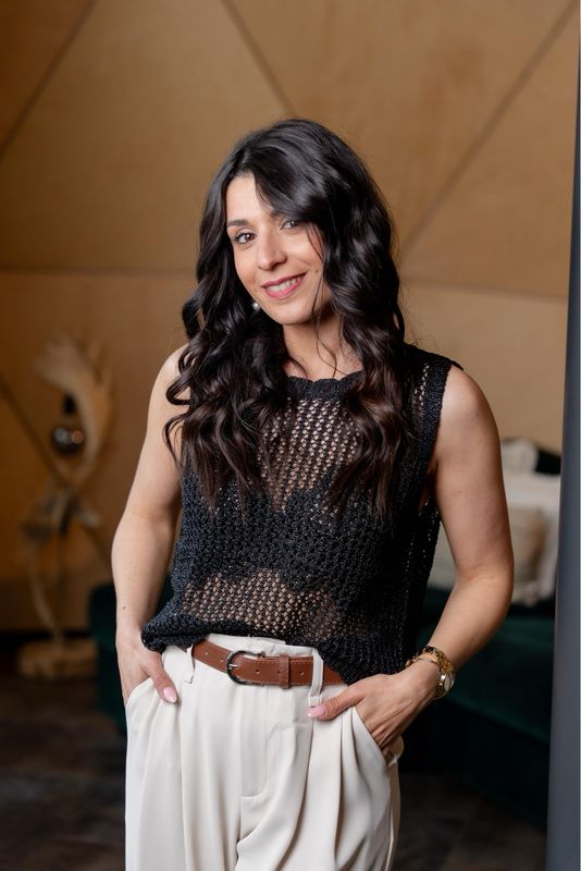 Top en crochet «&nbsp;Liliana&nbsp;»