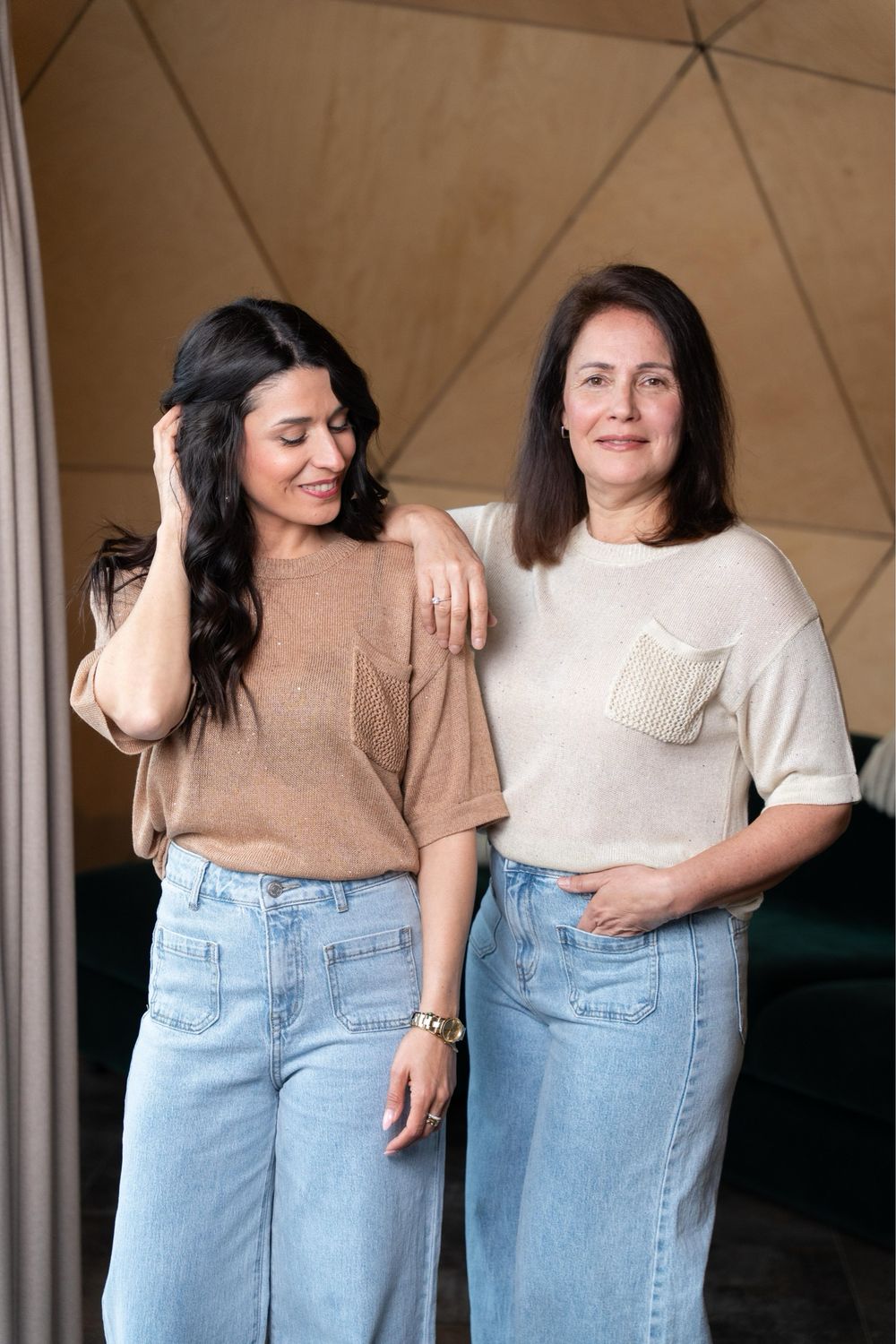 T-shirt «&nbsp;YUNA&nbsp;» beige