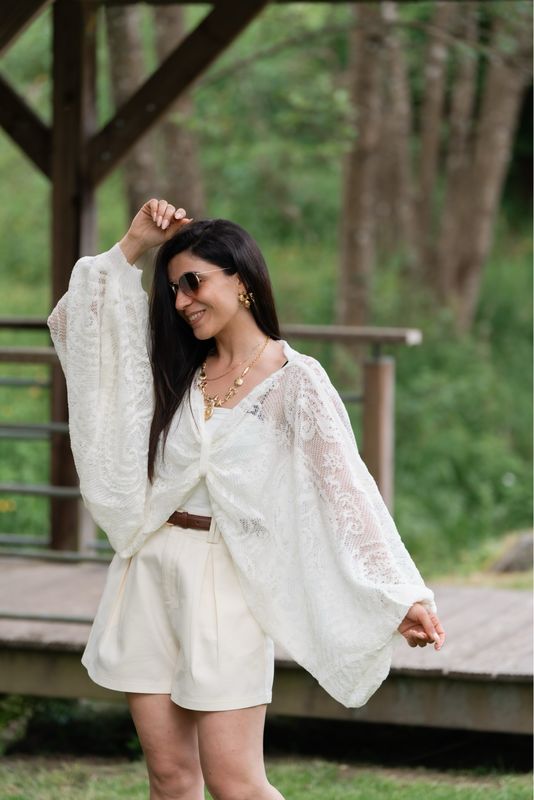 Haut en crochet «&nbsp;SOPHIE&nbsp;»