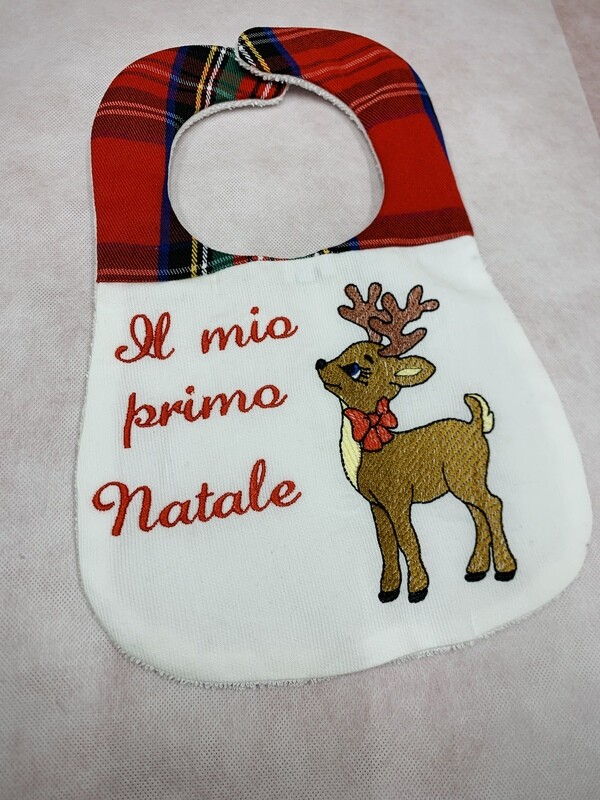 Bavaglino "il mio primo Natale"