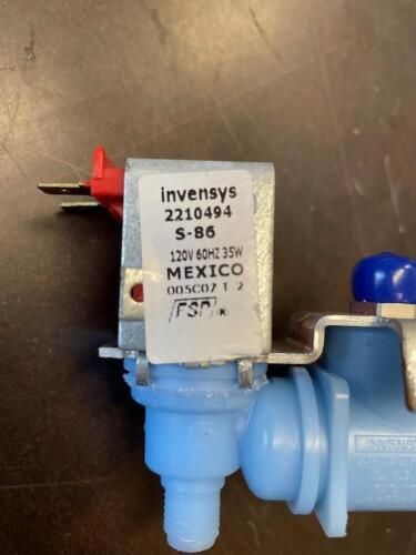 Invensys 2210494 S-86 Universal Refrigerator Ice Maker Water Valve