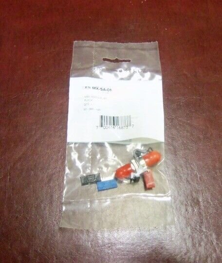 Siemon MX-SA-01 MAX MODULE,ANGLED,ST,SIMPLEX BLACK NEW BULK PACKAGE