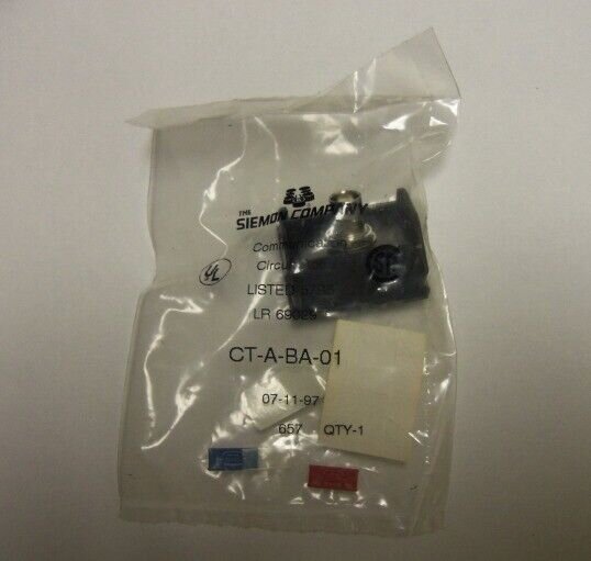 Siemon CT-A-BA-01 COUPLER,ANGLED,SINGLE,BNC BLACK NEW BULK PACKAGE