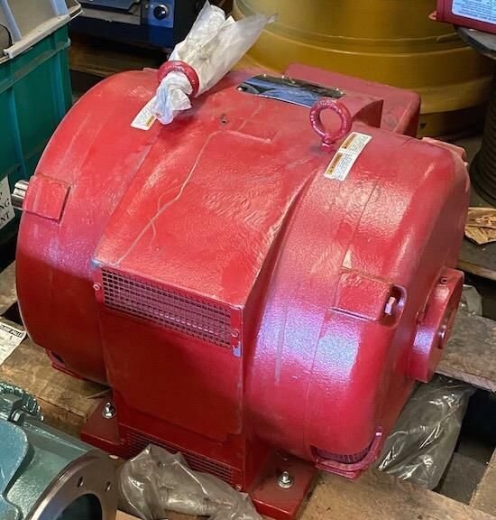 MARATHON ELECTRIC U522 PH364TSTDS4025 75HP Fire Pump Motor 3PH 3600RPM 230/460V
