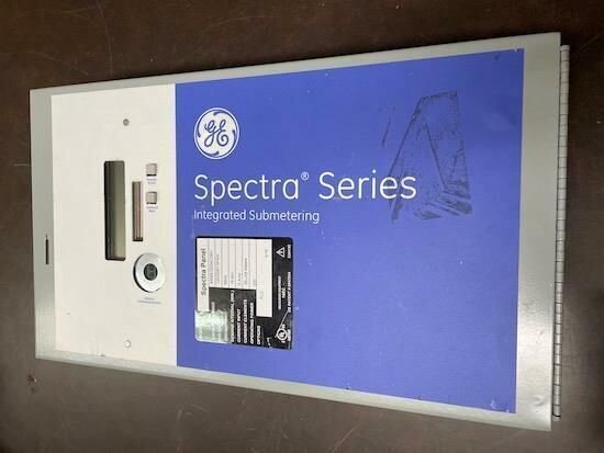 GE SPECTRA SERIES SPECTRA PANEL ELECTRONIC MONITORING & METERING DEVICE