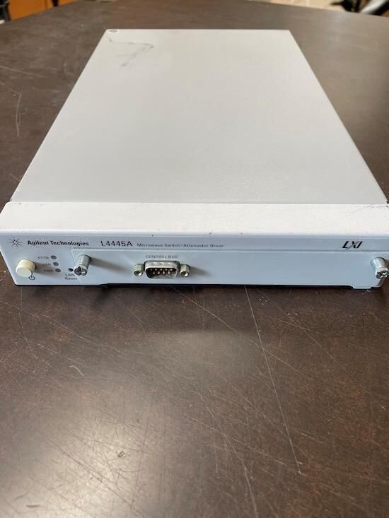 AGILENT L4445A MICROWAVE SWITCH / ATTENUATOR DRIVER
