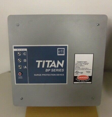 efi Titan 200BP / T200BP277/480Y BP SERIES SURGE PROTICTION DEVICE NEW OPEN BOX