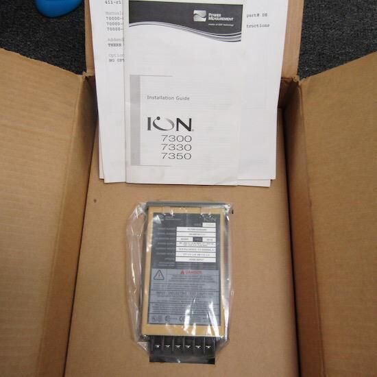 ION POWER MEASUREMENT PL73001A2A0A0A0 GE7300-277V 60HZ DISPLAY UNIVERSAL