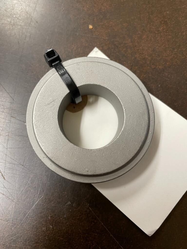 FISHER / EMERSON SEAT RING 29A3734X0BA, MAT. R30006 COBALT ALLOY, HEAT C767
