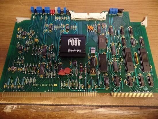 VARIAN K98717 REV 7 CIRCUIT BOARD FOR 947 LEAK DETECTOR