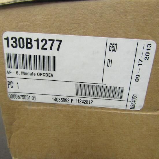 GE OPCDEV / 130B1277 OPTION A GEB OPCDEV DEVICENET COMMUNICATIONS