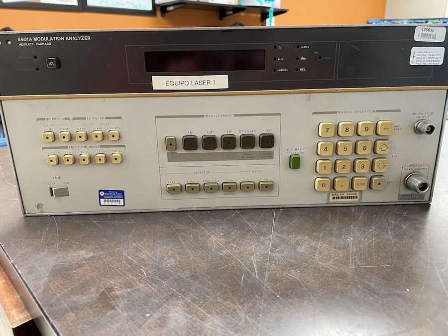 HP HEWLETT PACKARD 8901A MODULATION ANALYZER