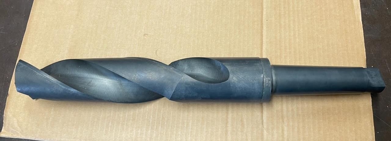 2 5/8 X 12" FLUTE HSS S/T DRILL BIT OVERALL 20" L