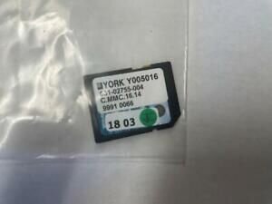 YORK Y005016 031-02755-004 C.MMC.16.14 18 03 CARD FLASH MEMORY
