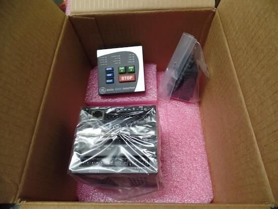 GE MM200 MM200-XXH1S MOTOR PROTECTOR MANAGER FIRMWARE 1.10 W/ CONTROL PANEL